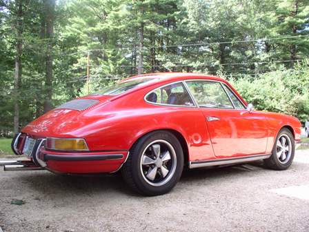 Bill  Kallgren
1969 911E
"Track car project, awaiting conversion to something akin to Gerald Larousse rally car" - Bill
