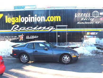 Ellen Beck
1989 944 S2, Baltic Blue with 63K on it.  Purchased in November '00 to be used as a track and autocross car as well as a daily driver, so the miles will go up quickly!  Improvements so far include Weltmeister anti-sway bars, a Momo steering wheel, sport seats/harnesses, and an extra set of wheels with Kumho tires for the track.
