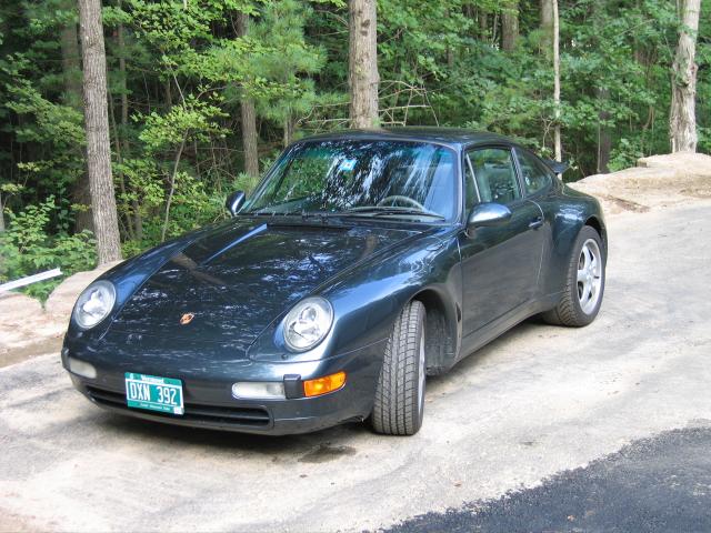 Sean Shanny
"Gift of a most generous brother and fellow PCA member, Nick Shanny.
Everyone should so fortunate to have a brother like him."

1996 993 C4 with 39K miles. Averturine Green with grey interior. All original. Third owner. Will be driven in the winter which should elicit some strange looks. First Porsche and realization of lifelong dream.
