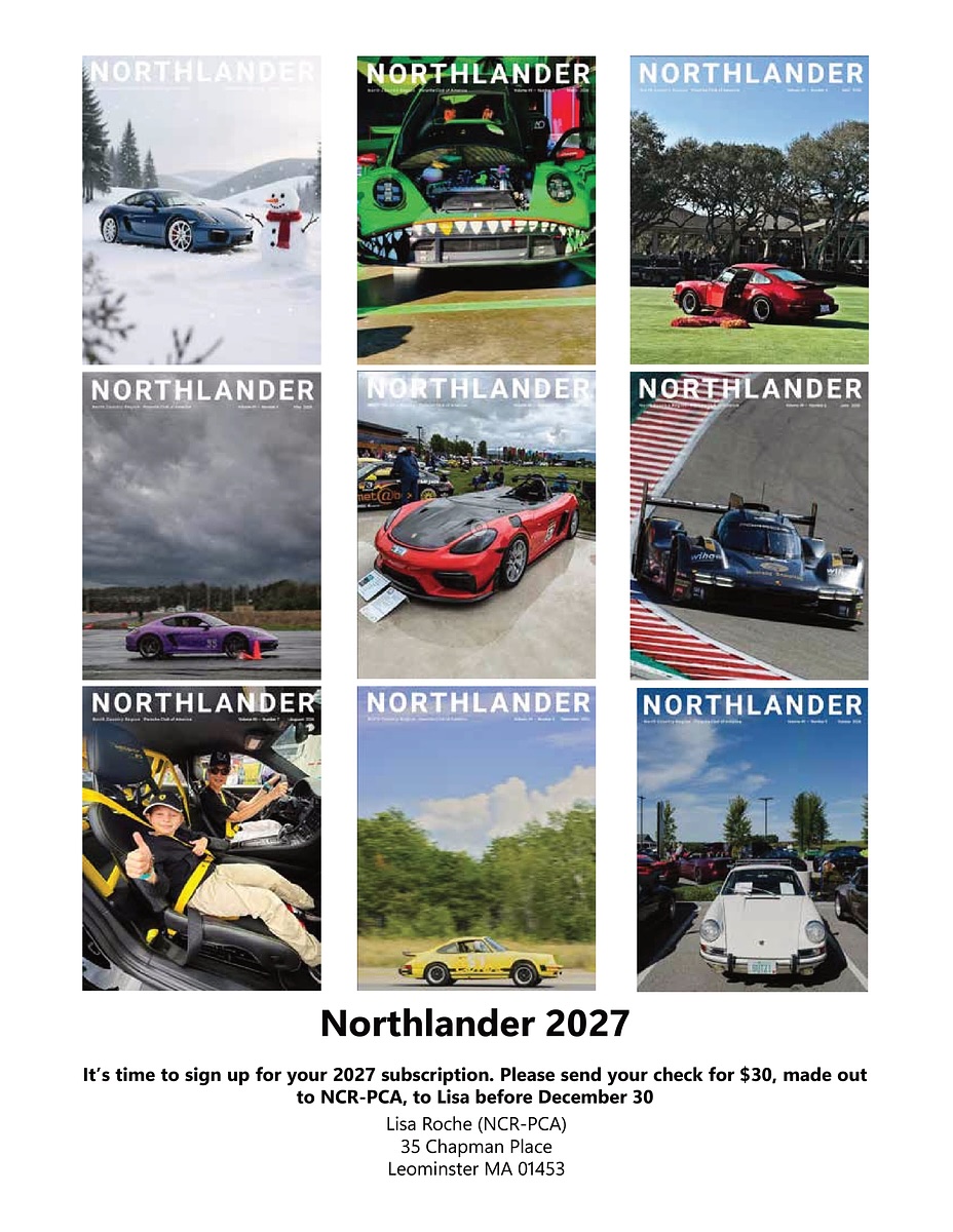 2027 Northlander Subscription Reminder